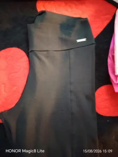 Pantalones térmicos negros para mujer - miniatura 1