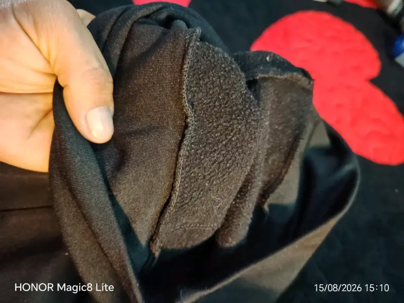 Pantalones térmicos negros para mujer - 3