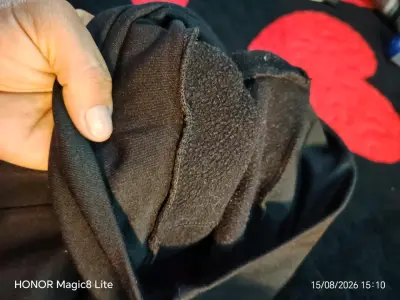 Pantalones térmicos negros para mujer - miniatura 3