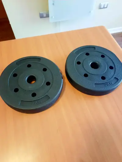 Discos de pesas 4 kg para entrenamiento - miniatura 1