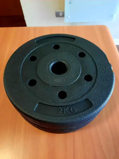 Discos de pesas 4 kg para entrenamiento - miniatura 3