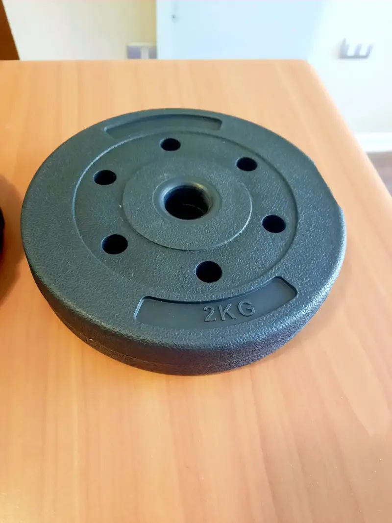Discos de pesas 4 kg para entrenamiento - 4