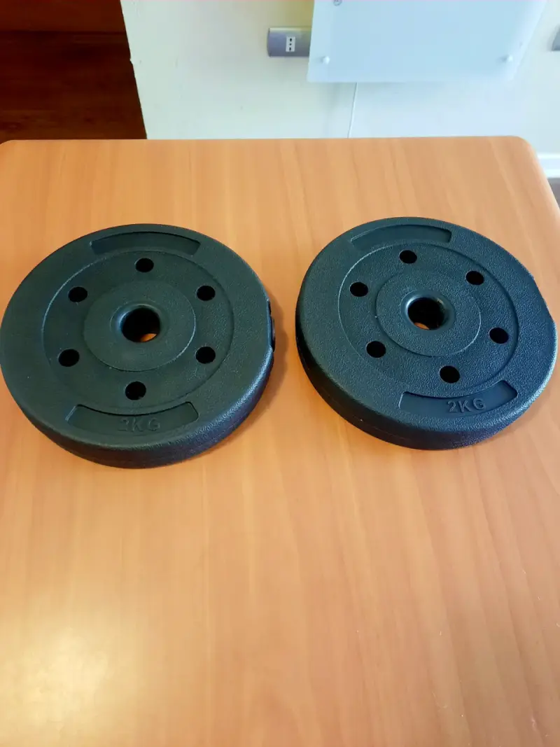 Discos de pesas 4 kg para entrenamiento - 5