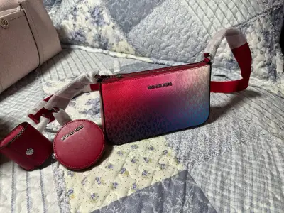 Cartera Michael Kors degradé con accesorios - miniatura 2