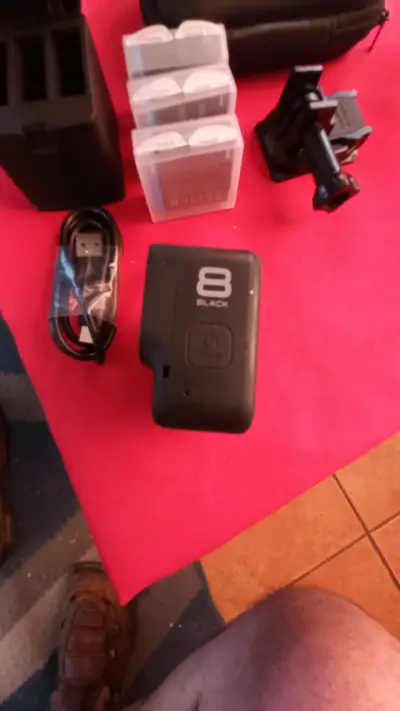 Cámara de acción GoPro Hero 8 Black con accesorios - miniatura 5