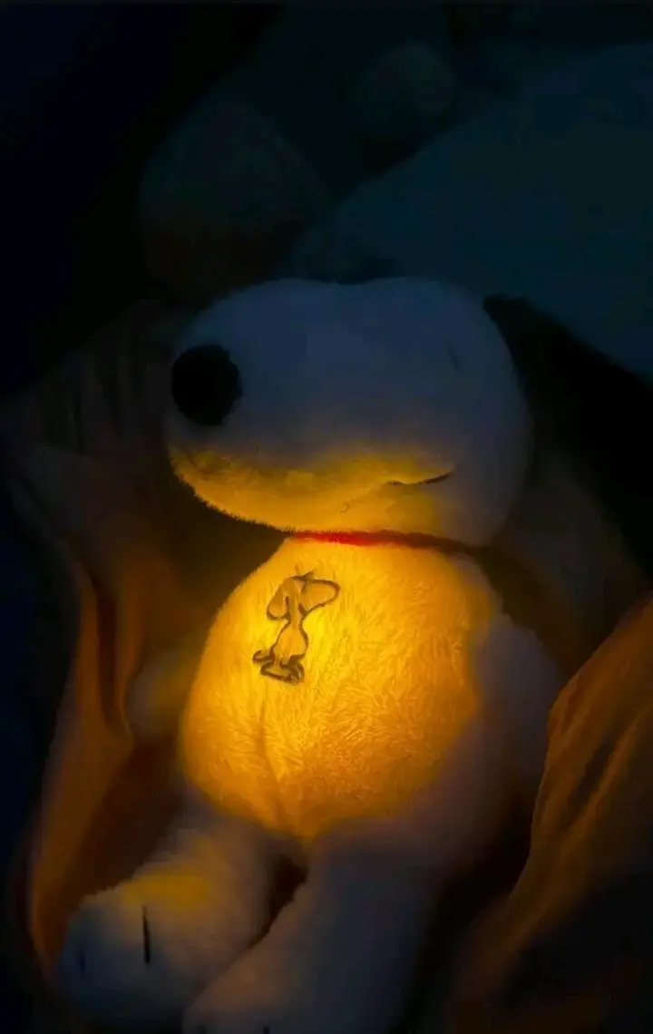 Peluche luminoso de perro con luz nocturna - 1