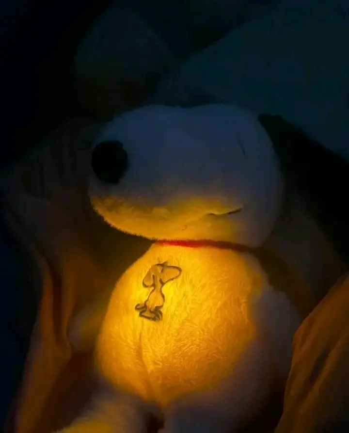 Peluche luminoso de perro con luz nocturna - 2