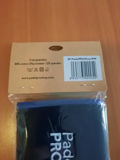 Muñequera deportiva Padel PROShop azul - miniatura 5