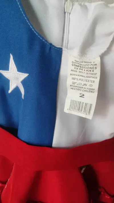 Vestido de niña chinita talla 2 - miniatura 3