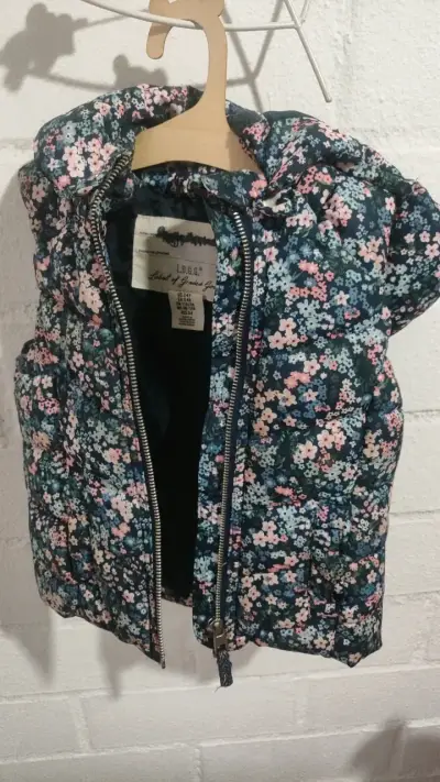 Chaleco acolchado floral para niña L.O.G.G. - miniatura 1