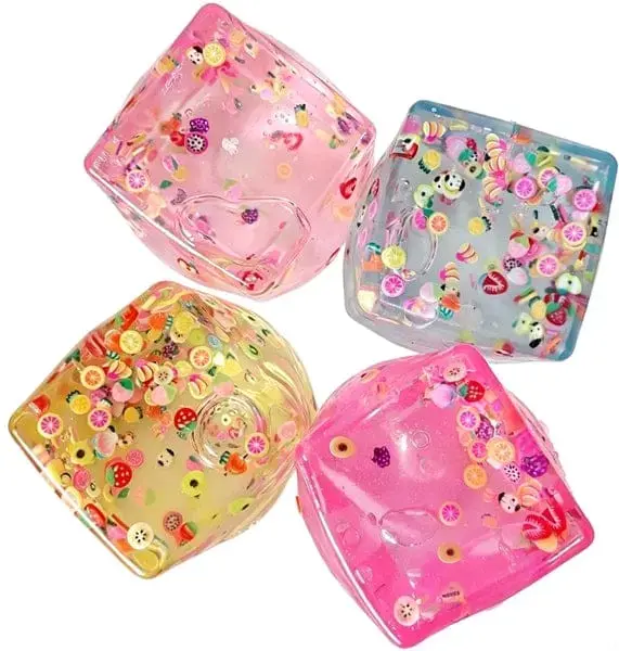 Pelotas Antiestrés en Forma de Cubo