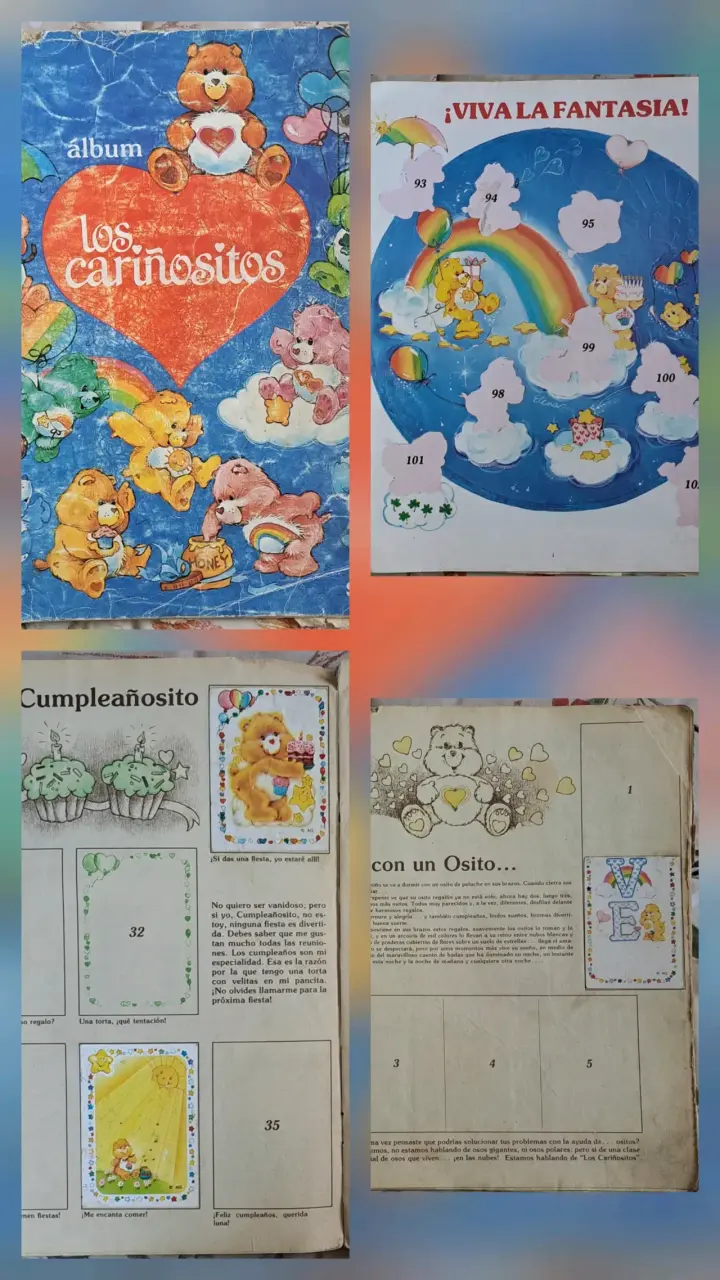 Álbum de colección Los Cariñositos Salo - 2