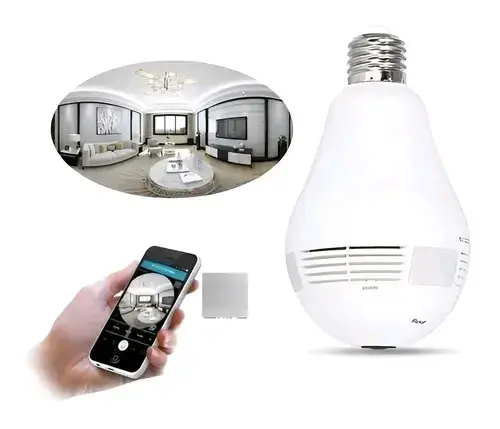 Bombilla LED Inteligente con Cámara WiFi