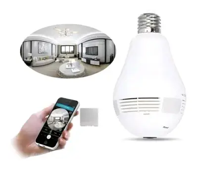 Bombilla LED Inteligente con Cámara WiFi - miniatura 1