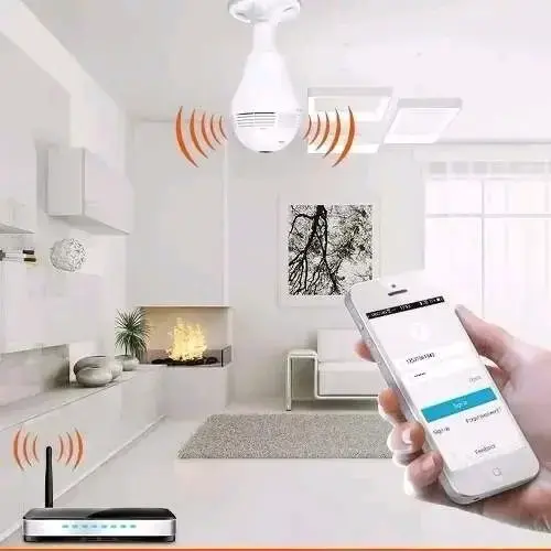 Bombilla LED Inteligente con Cámara WiFi - 2