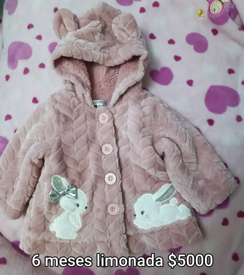 Enterito de invierno para bebé con orejas - 3
