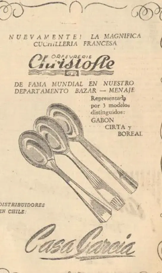 Cubiertos antiguos Christofle de plata - 4