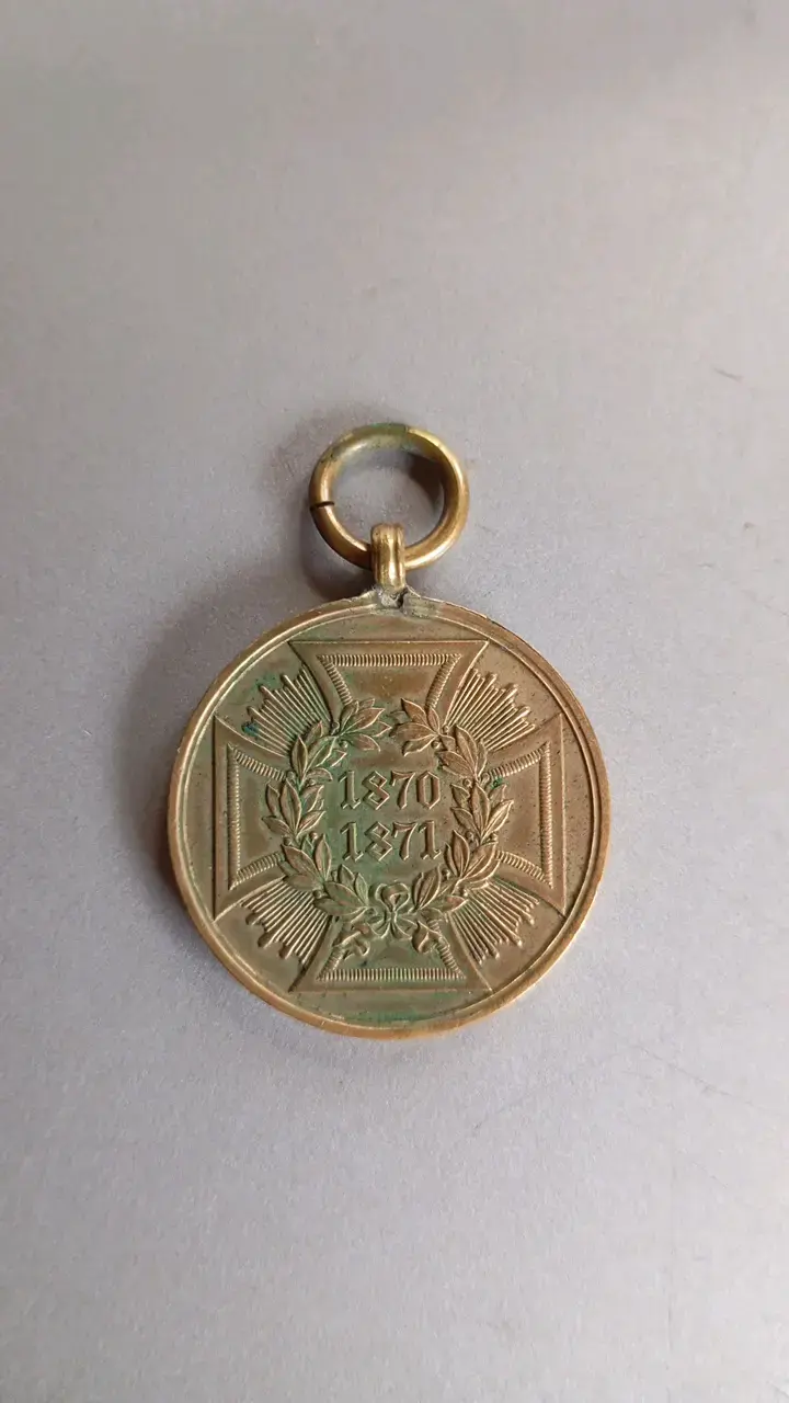 Medalla conmemorativa de 1870-1871 en bronce - 2