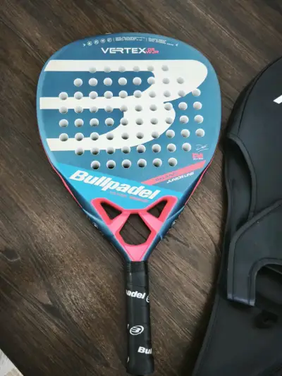Pala de pádel Bullpadel Vertex Junior V2R azul - miniatura 1