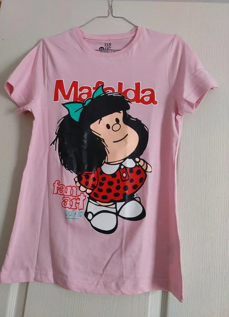 Polera rosa Talla M