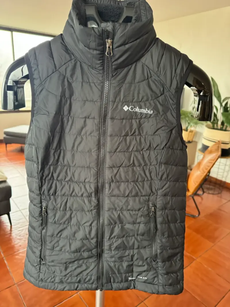 Parka sin mangas Columbia Omni-Heat Negro mujer - 1