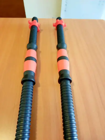 Barras de pesas ajustables con agarre antideslizante - miniatura 6