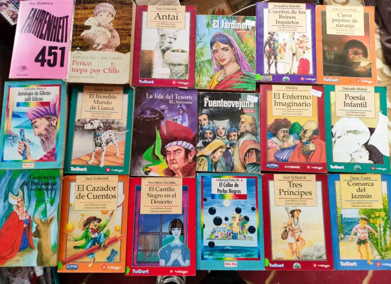 Colección de libros clásicos y contemporáneos