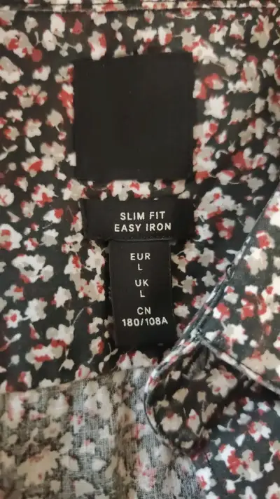 Camisa de hombre estampado floral slim fit - miniatura 2