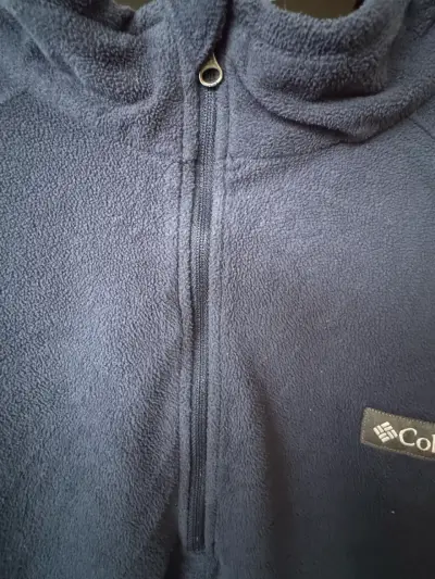 Polar azul Columbia para hombre halfzip - miniatura 3