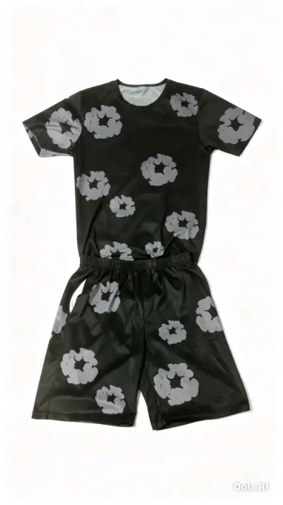 Conjunto de verano demin tears para lucir drip - miniatura 3