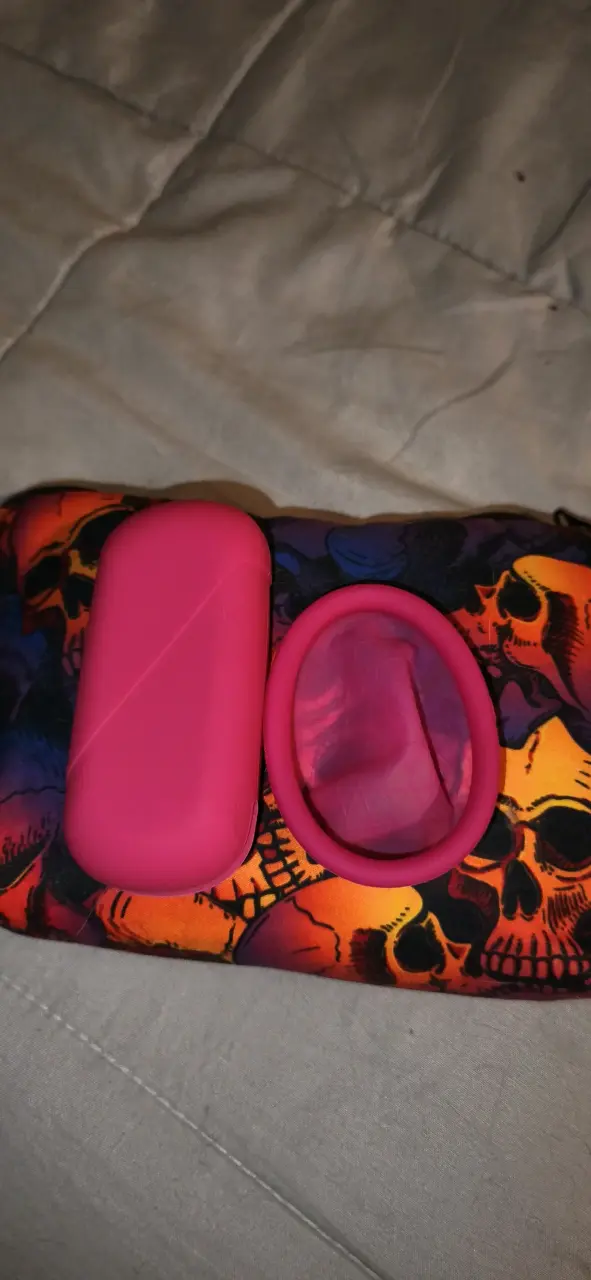 Set de copas menstruales reutilizables con estuche - 1
