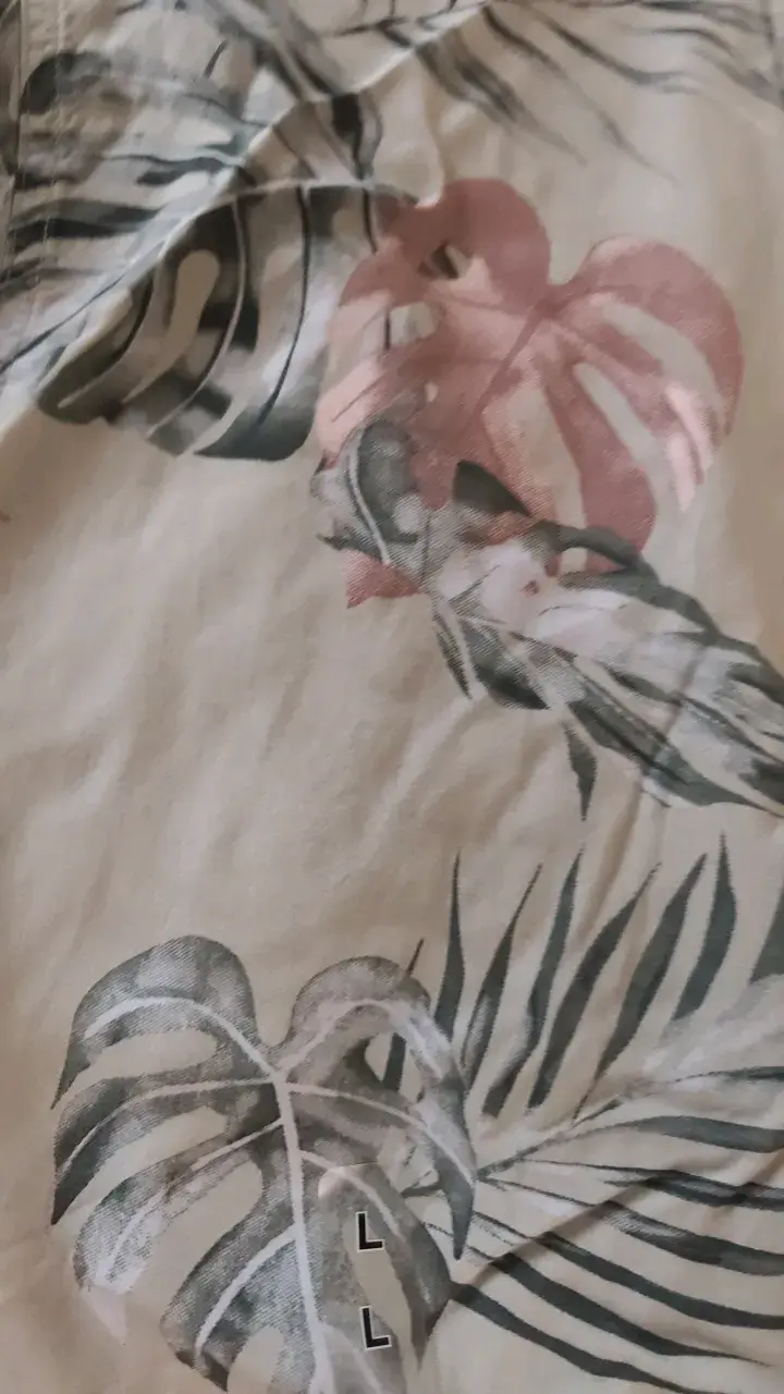 Camisa estampada de hojas Regatta talla L - 3