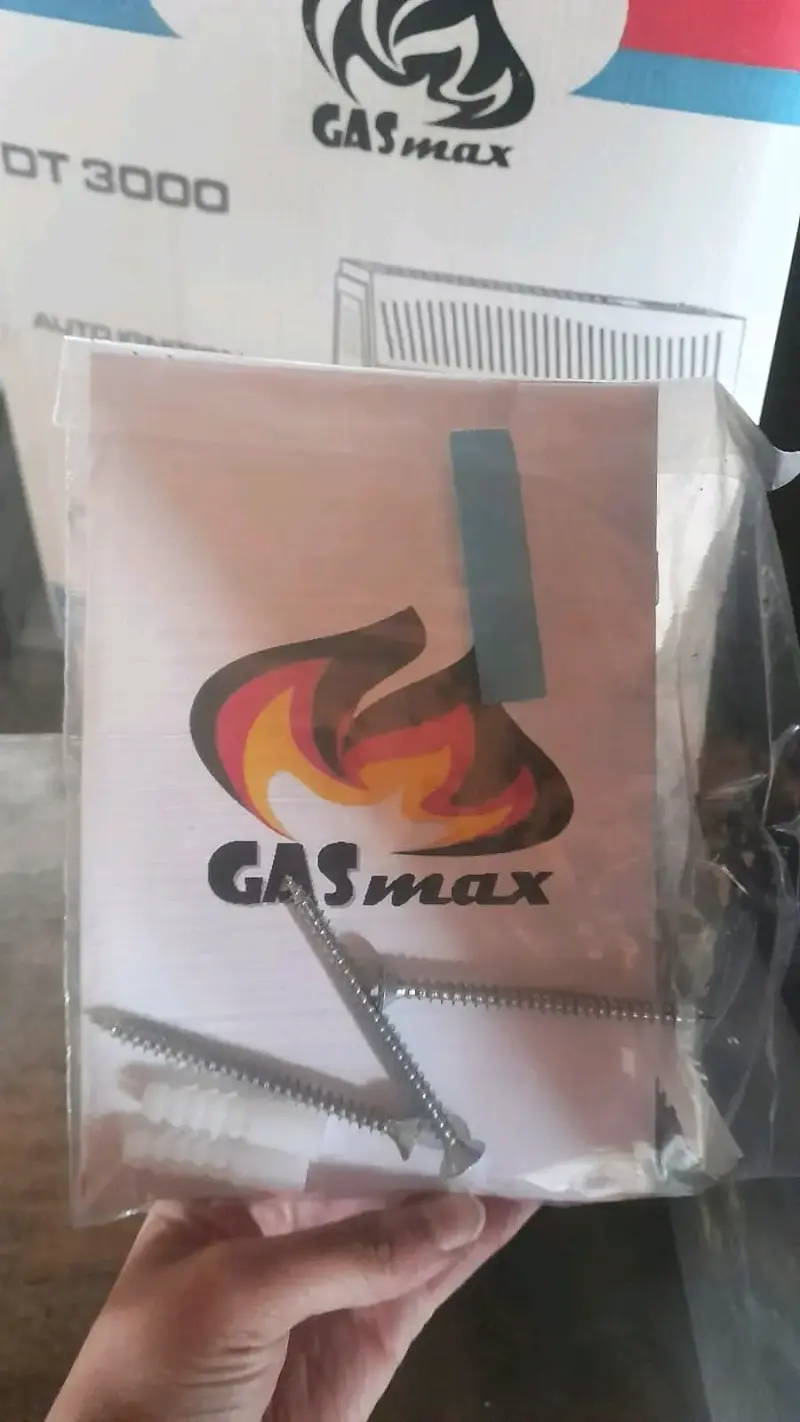 Estufa a gas tiro balanceado GASmax DT 3000 - 3