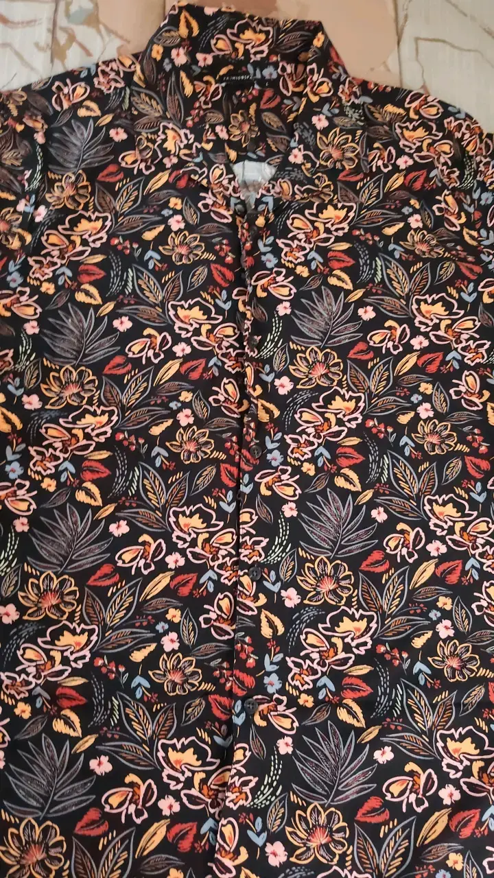 Blusa floral de manga larga FashionSpanel - 1