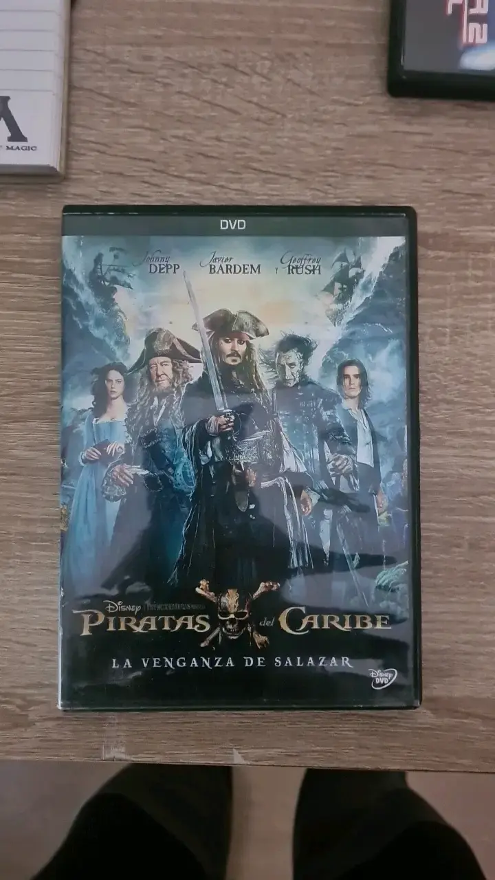 DVD Piratas del Caribe: La Venganza de Salazar