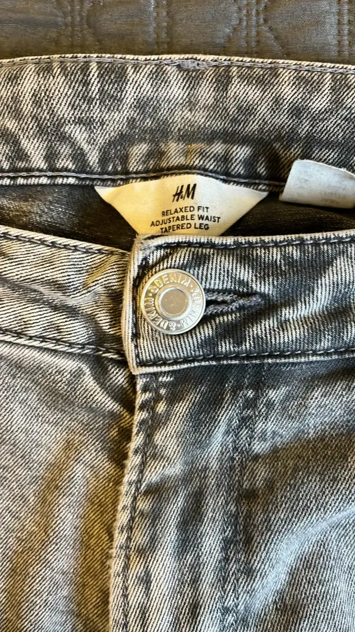 Jeans H&M Relaxed Fit Ajustables - 1