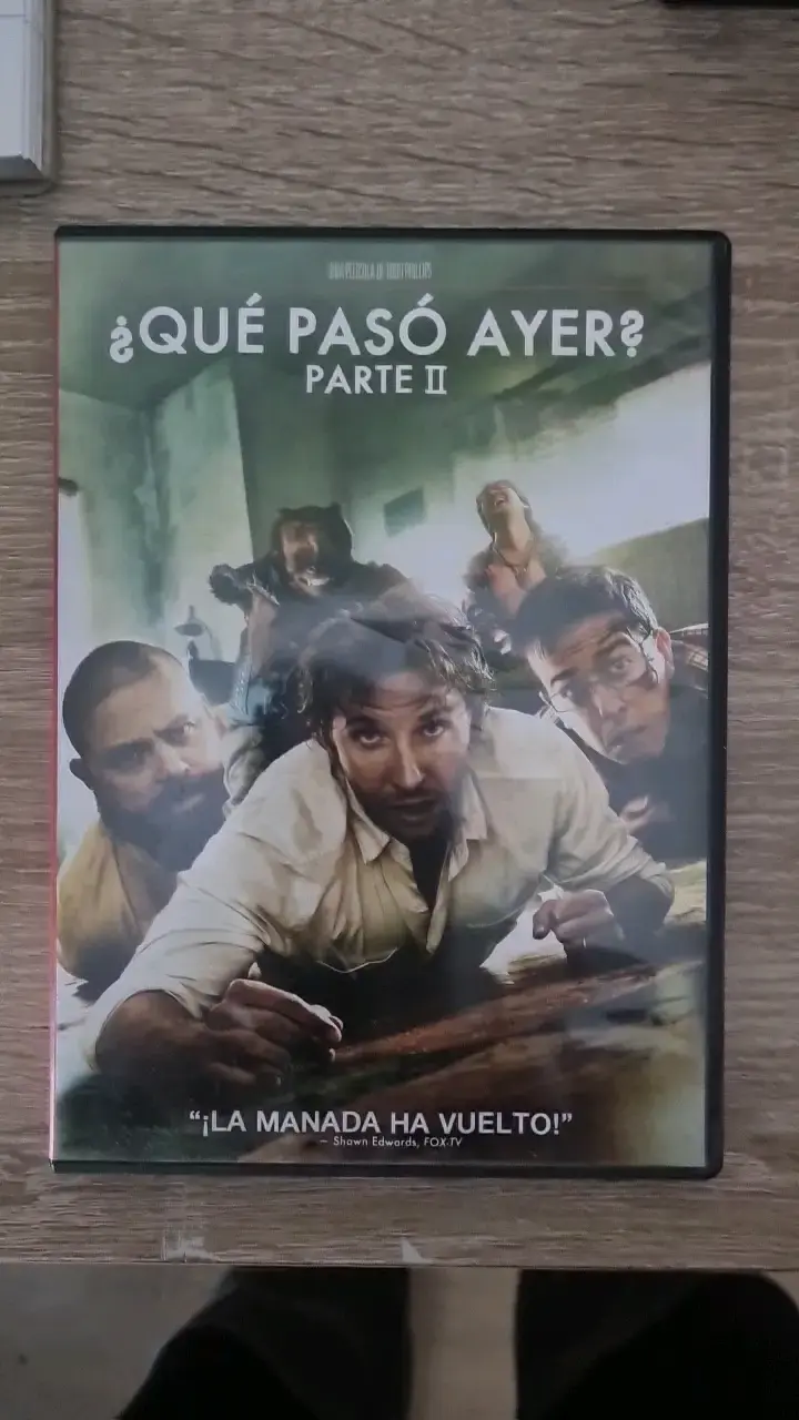 DVD ¿Qué Pasó Ayer? Parte II