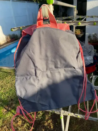 Mochila Xtrem BTS Collection rosada y gris - miniatura 2