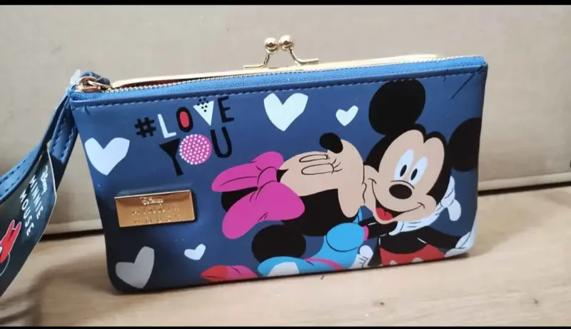 Monedero Disney Minnie Mouse con diseño colorido - 1