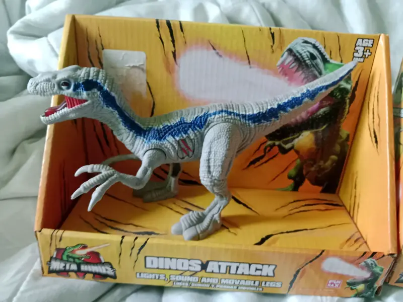 Set de Dinosaurios Dinos Attack con Luces y Sonido - 3