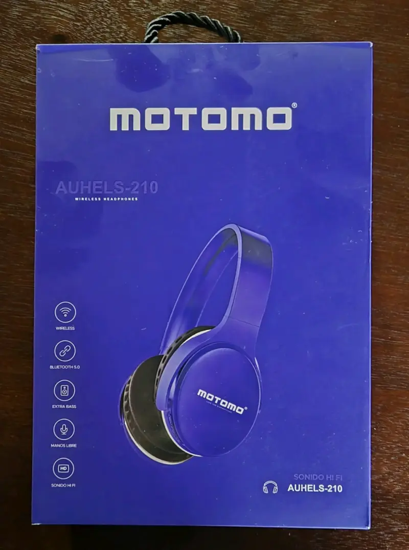 Auriculares inalámbricos Motomo AUHELS-210 con Bluetooth - 1