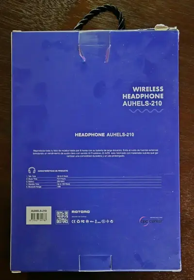 Auriculares inalámbricos Motomo AUHELS-210 con Bluetooth - miniatura 2