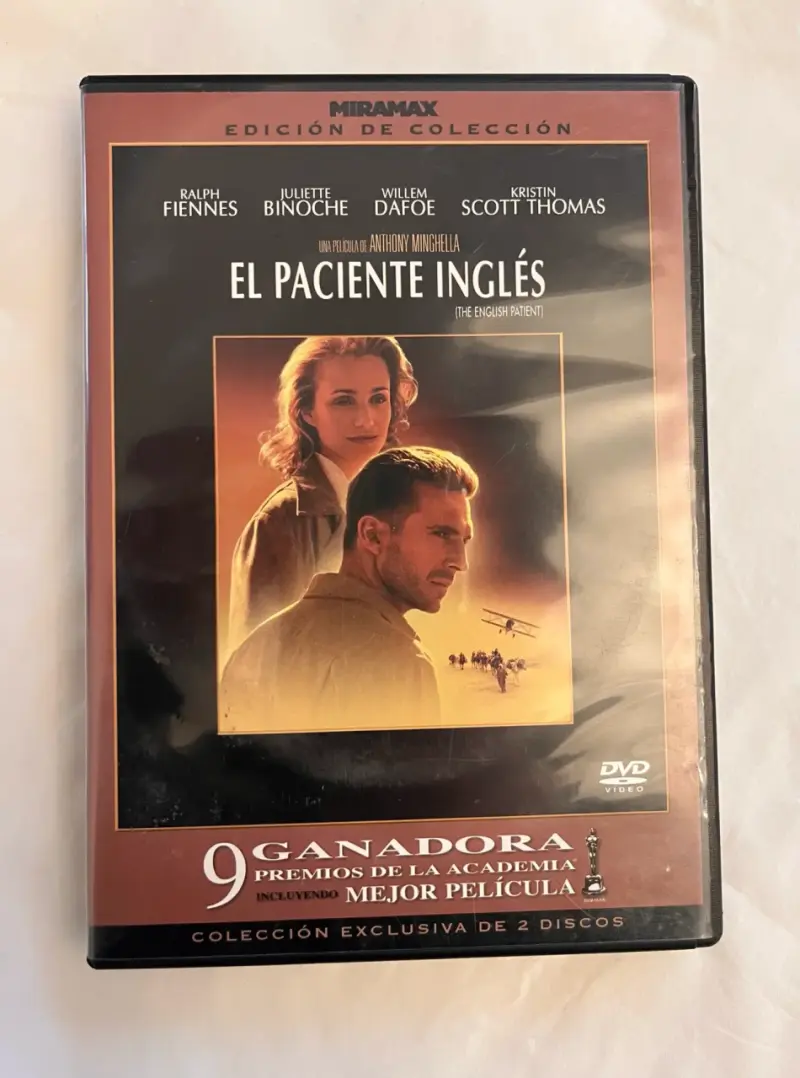 DVD El Paciente Inglés Edición de Colección - 1