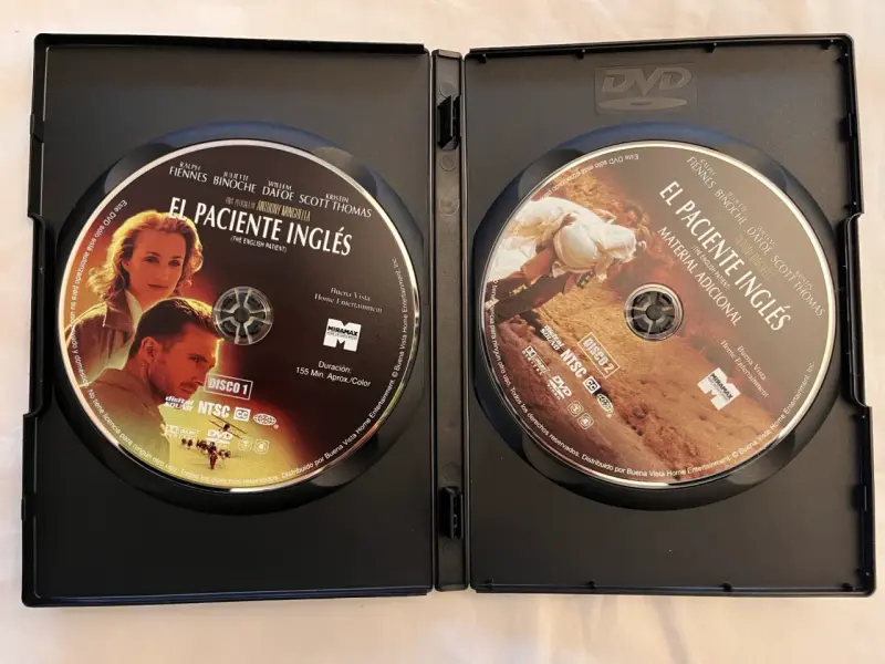 DVD El Paciente Inglés Edición de Colección - 3