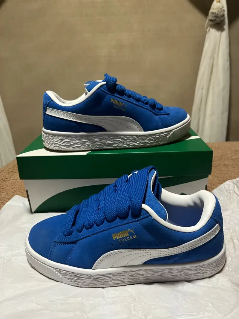 Zapatillas Puma Suede XL Azules para mujer - 2