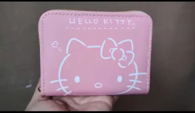 Monedero Hello Kitty y Minnie Mouse Rosa - miniatura 1