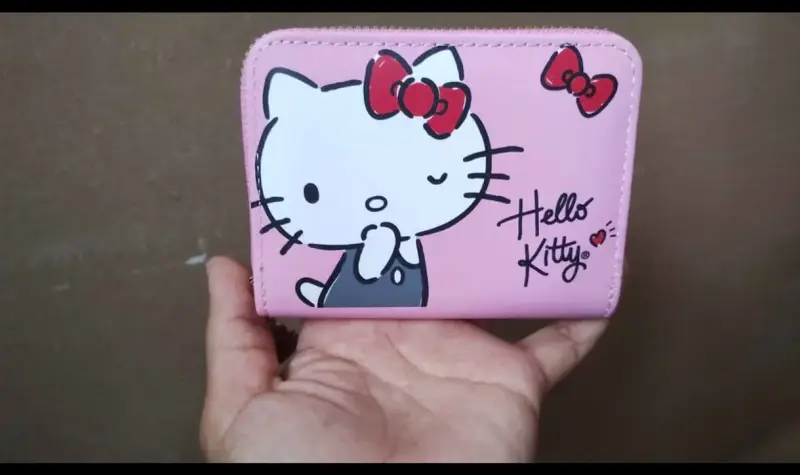 Monedero Hello Kitty y Minnie Mouse Rosa - 2