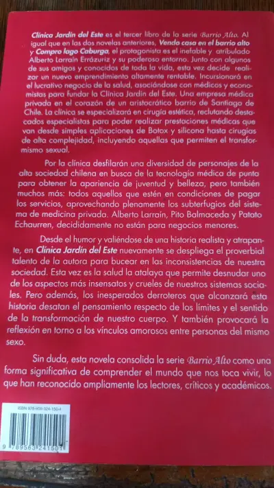 Libro Clínica Jardín del Este de Elizabeth Subercaseaux - miniatura 2