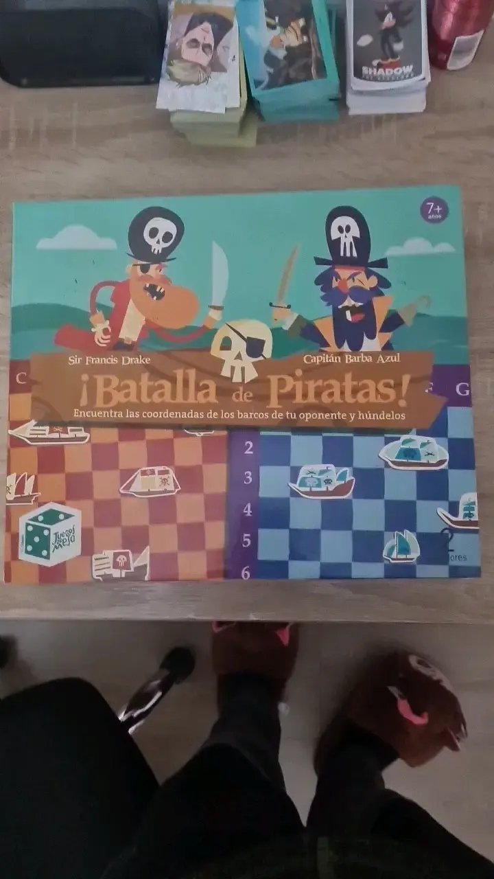 Juego de mesa Batalla de Piratas para niños