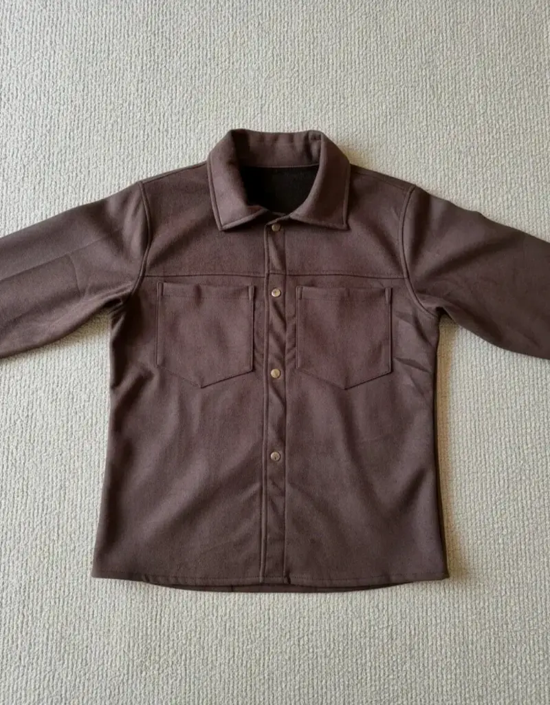 Camisa gamuza mujer